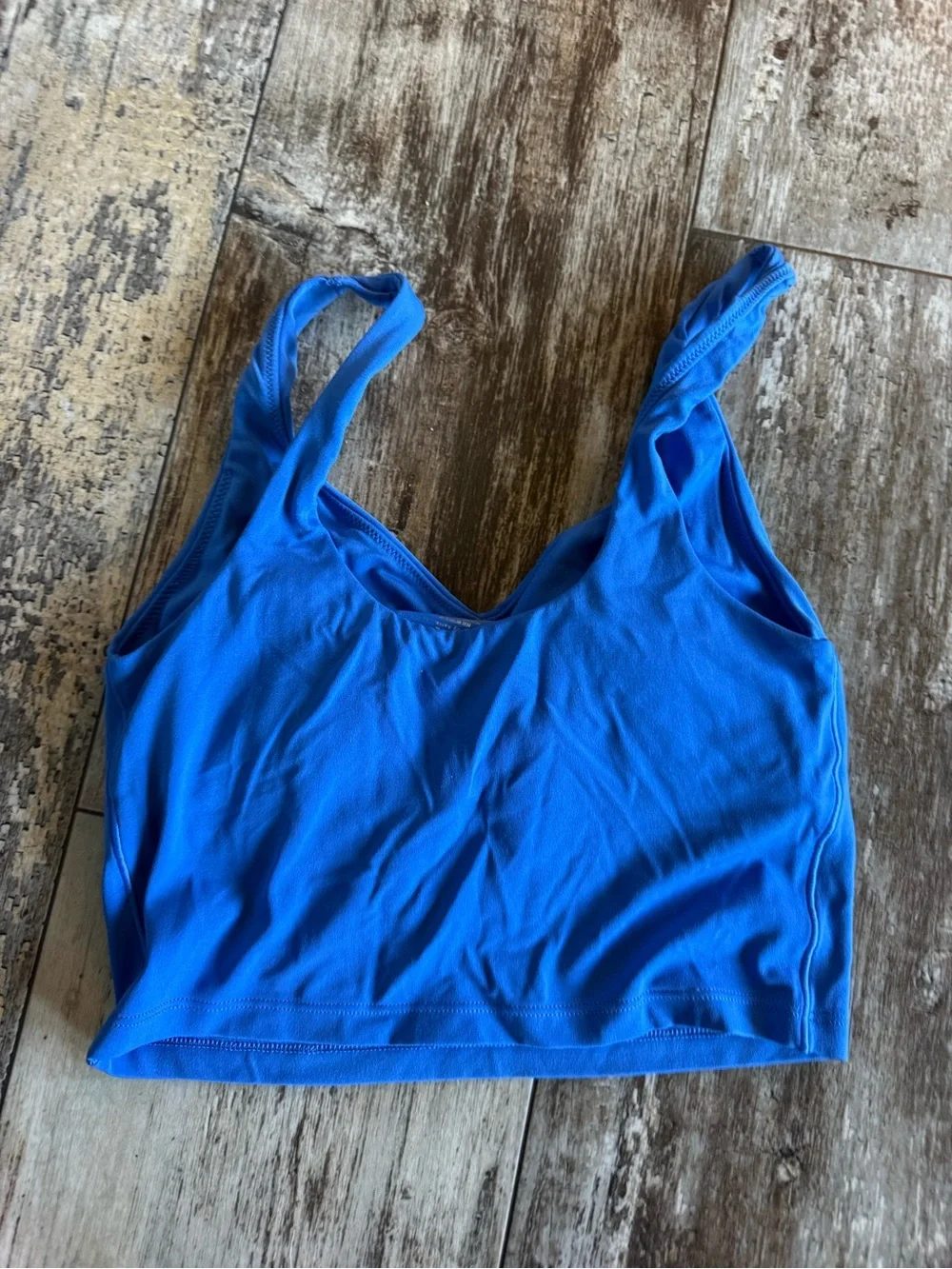 2 for $30 sale: Offline by aerie real me lowkey longline blue sports bra/ tank
